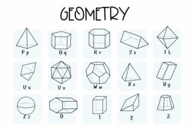 Geometry by Pattern Factory — Dingbats Font — thumbnail 3