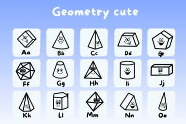 Geometry Cute by Natchuta — Dingbats Font — thumbnail 2