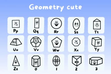 Geometry Cute by Natchuta — Dingbats Font — thumbnail 3