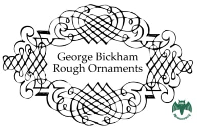George Bickham Rough Ornaments by Intellecta Design — Dingbats Font — thumbnail 2
