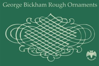 George Bickham Rough Ornaments by Intellecta Design — Dingbats Font — thumbnail 4