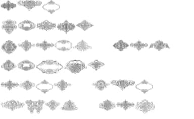 George Bickham Rough Ornaments by Intellecta Design — Dingbats Font — thumbnail 7