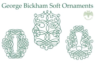 George Bickham Soft Ornaments by Intellecta Design — Dingbats Font — thumbnail 4