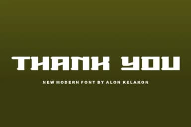 Gerand by alonkelakon — Slab Serif Font — thumbnail 5