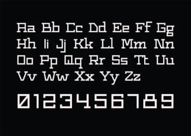 Gerank Regular by BarakaType — Slab Serif Font — thumbnail 3