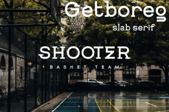 Getboreg by ffeeaarr — Slab Serif Font