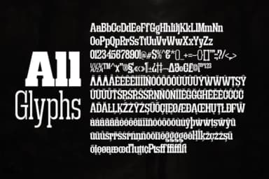 Getup Condensed by Artisans — Slab Serif Font — thumbnail 5
