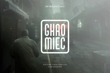 Ghaomiec by Letterna — Slab Serif Font — thumbnail 1