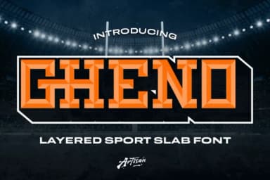 Gheno by Artisan Themes — Slab Serif Font — thumbnail 1