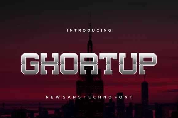Ghortup by kalingga.albert — Slab Serif Font