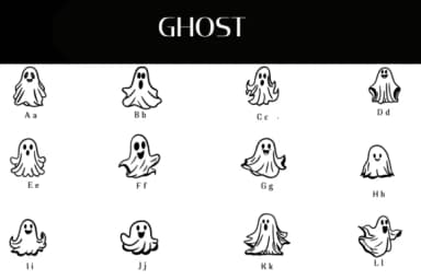 Ghost by Heartcraft Atelier — Dingbats Font — thumbnail 2