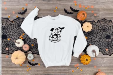 Ghost Dog Cute by Heartcraft Atelier — Dingbats Font — thumbnail 6