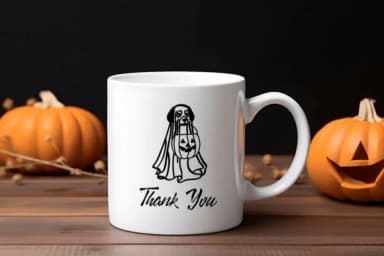 Ghost Dog Cute by Heartcraft Atelier — Dingbats Font — thumbnail 7