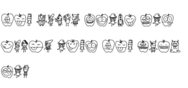 Ghost Doll by Chonada — Dingbats Font — thumbnail 8