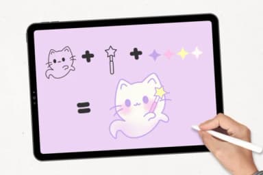 Ghost Doodle by Babymimiart — Dingbats Font — thumbnail 4