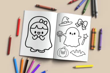 Ghost Doodle by Babymimiart — Dingbats Font — thumbnail 5