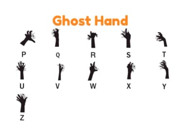 Ghost Hand by Nun Sukhwan — Dingbats Font — thumbnail 5