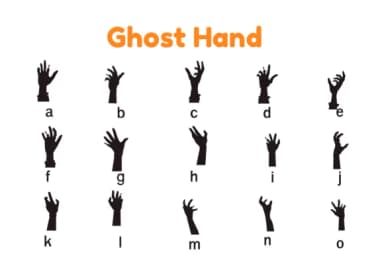Ghost Hand by Nun Sukhwan — Dingbats Font — thumbnail 6
