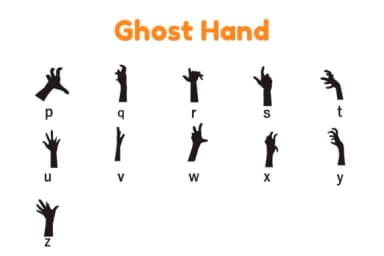 Ghost Hand by Nun Sukhwan — Dingbats Font — thumbnail 7