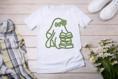 Ghosts Reading Book by Chonada — Dingbats Font — thumbnail 6