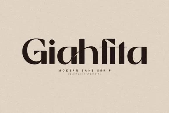 Giahfita by Storytype Studio — Slab Serif Font