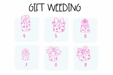 Gift Weeding by Sirinart — Dingbats Font — thumbnail 4