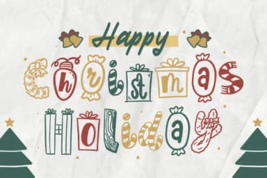 Giftmas by Runsell Graphic — Dingbats Font — thumbnail 3