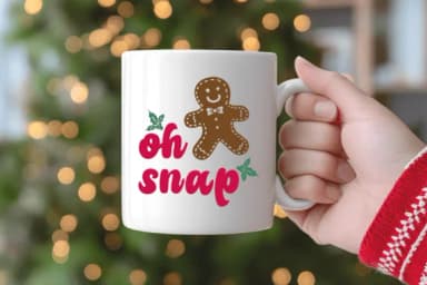 Gingerbread Boy by Pui Art — Dingbats Font — thumbnail 3