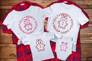 Gingerbread Girl by Pui Art — Dingbats Font — thumbnail 4