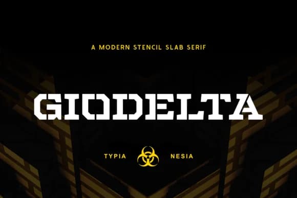 Giodelta by Typia Nesia — Slab Serif Font