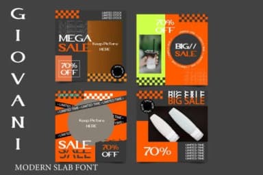 Giovani by gunaloe12 — Slab Serif Font — thumbnail 4