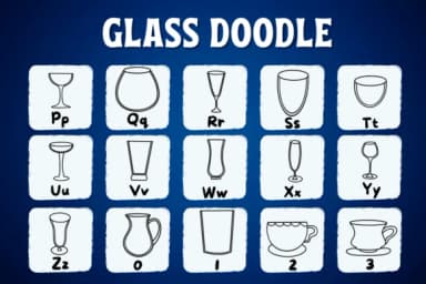 Glass Doodle by Natchuta — Dingbats Font — thumbnail 3
