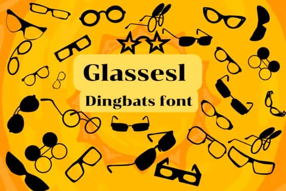 Glasses by Nongyao — Dingbats Font
