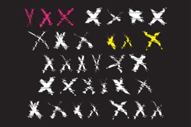 Glitch Crosses by GraphicsBam Fonts — Dingbats Font — thumbnail 2