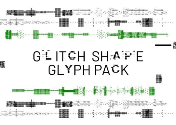 Glitch Shape by GraphicsBam Fonts — Dingbats Font