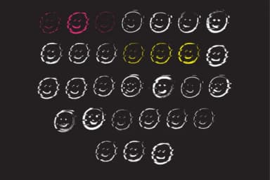 Glitch Smilies by GraphicsBam Fonts — Dingbats Font — thumbnail 2