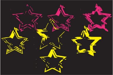 Glitch Stars by GraphicsBam Fonts — Dingbats Font — thumbnail 3