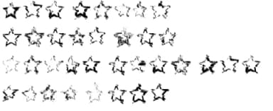 Glitch Stars by GraphicsBam Fonts — Dingbats Font — thumbnail 5