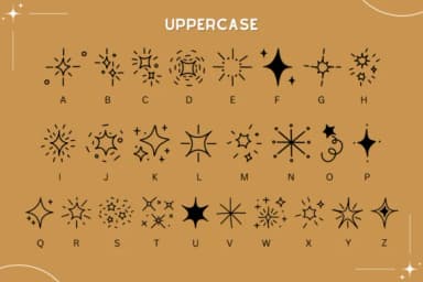 Glitter by Bambin — Dingbats Font — thumbnail 7