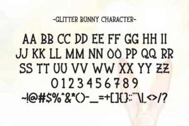 Glitter Bunny by Letterayu — Slab Serif Font — thumbnail 6