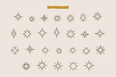 Glitter Doodle by Eystore — Dingbats Font — thumbnail 2