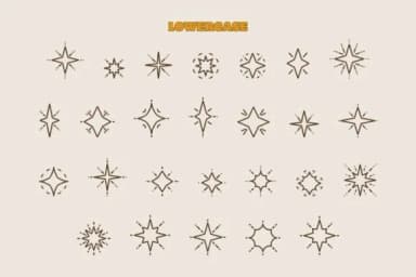 Glitter Doodle by Eystore — Dingbats Font — thumbnail 3