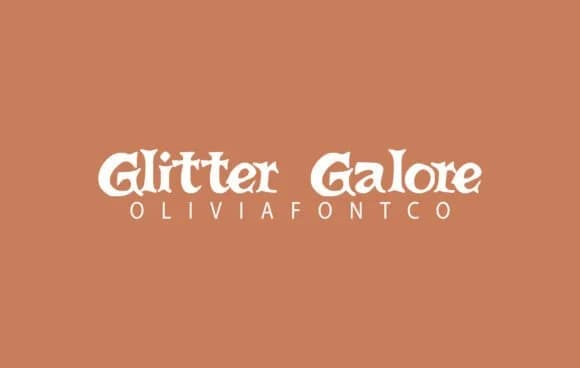 Glitter Galore by OliviaFontCo — Slab Serif Font