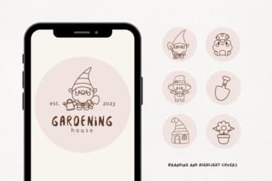 Gnome Garden by Babymimiart — Dingbats Font — thumbnail 5