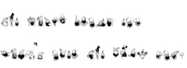 Gnome Lovers by Onoborgol — Dingbats Font — thumbnail 5