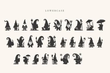 Gnomes by CraftedType Studio — Dingbats Font — thumbnail 3