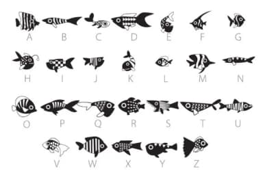 Go Fish by Illustration Ink — Dingbats Font — thumbnail 2