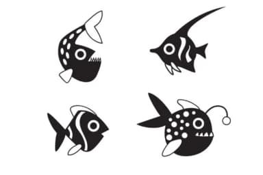Go Fish by Illustration Ink — Dingbats Font — thumbnail 6