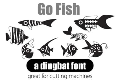 Go Fish by Illustration Ink — Dingbats Font — thumbnail 7
