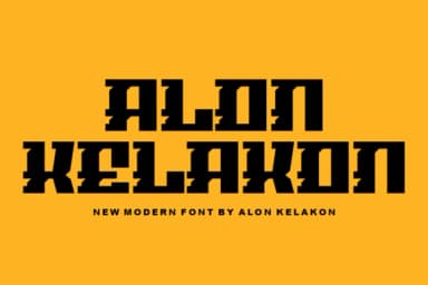 Gokerog by alonkelakon — Slab Serif Font — thumbnail 3